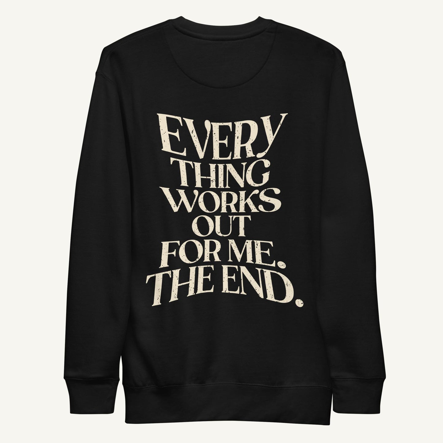 The End. | Crewneck