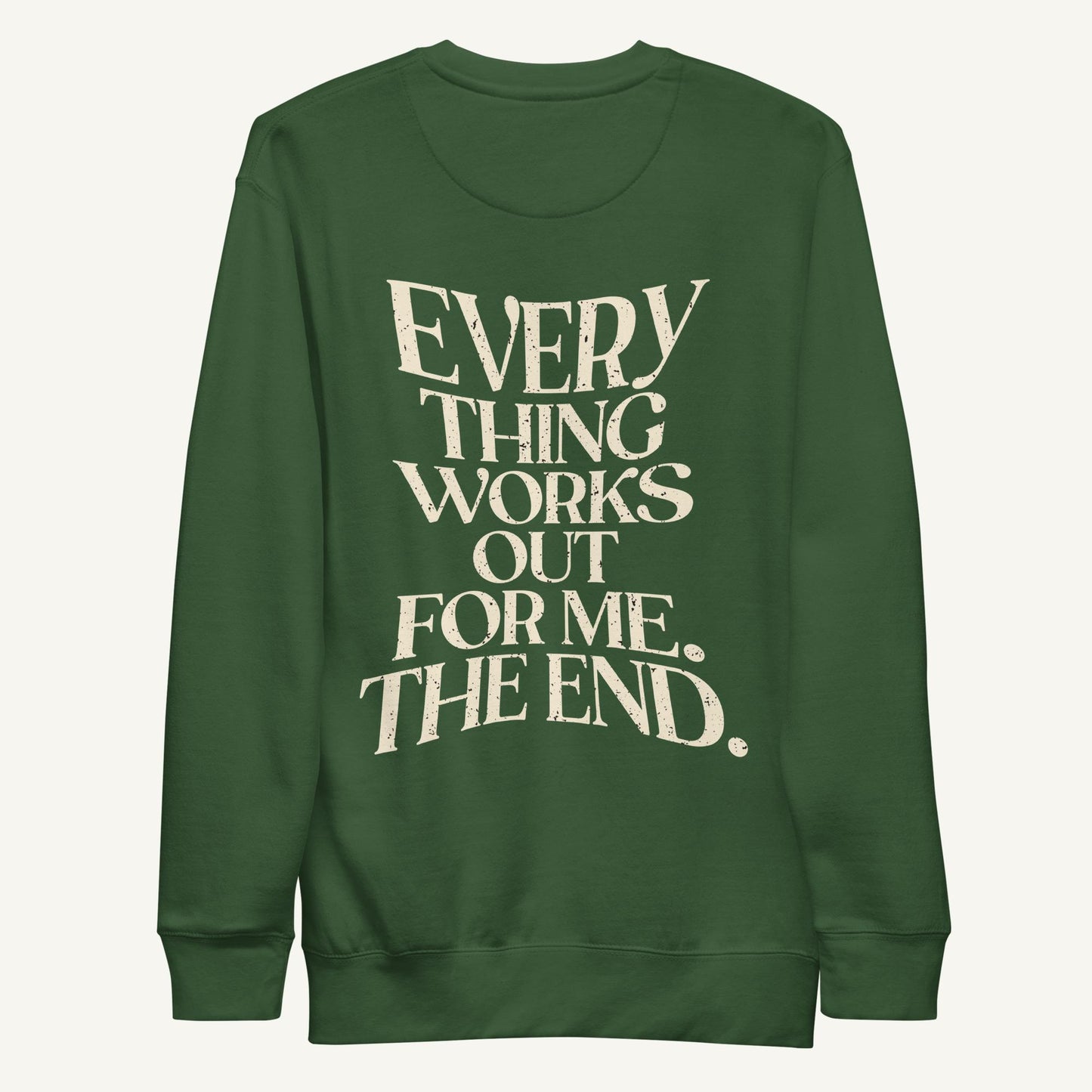 The End. | Crewneck