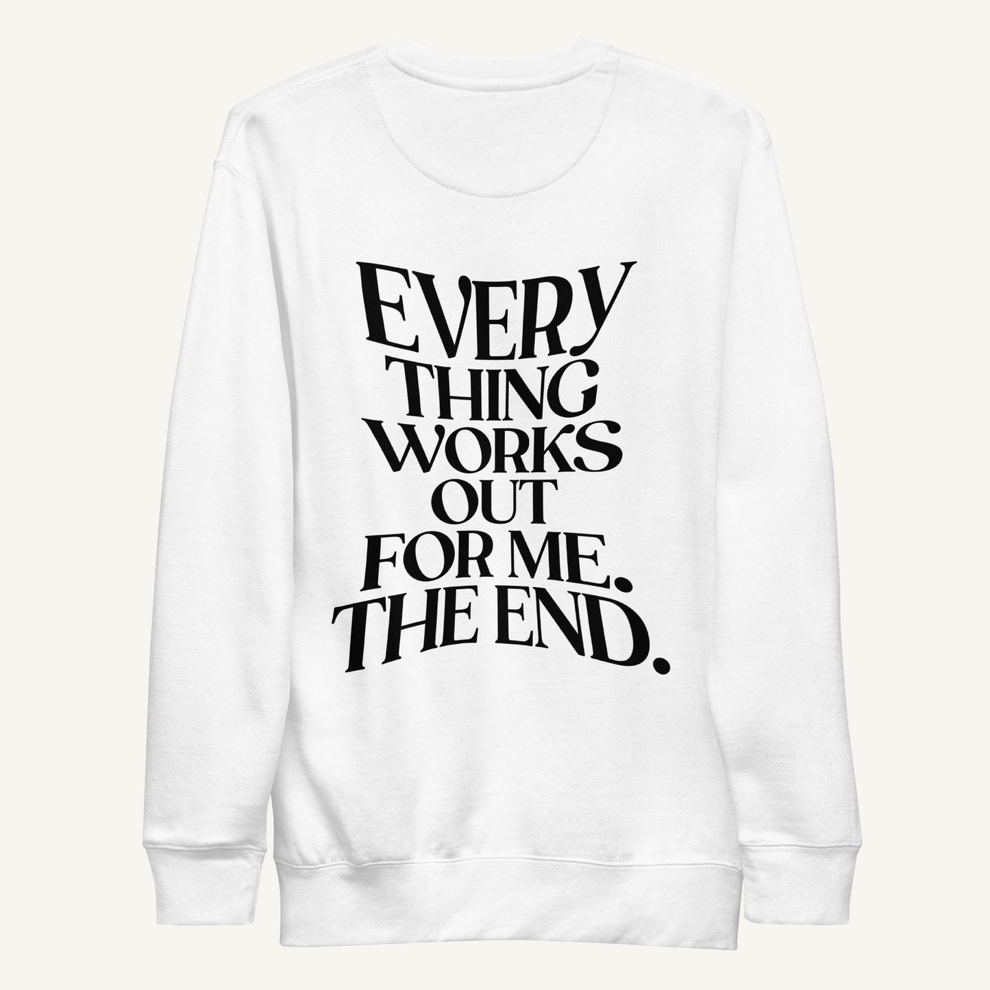 The End. | Crewneck